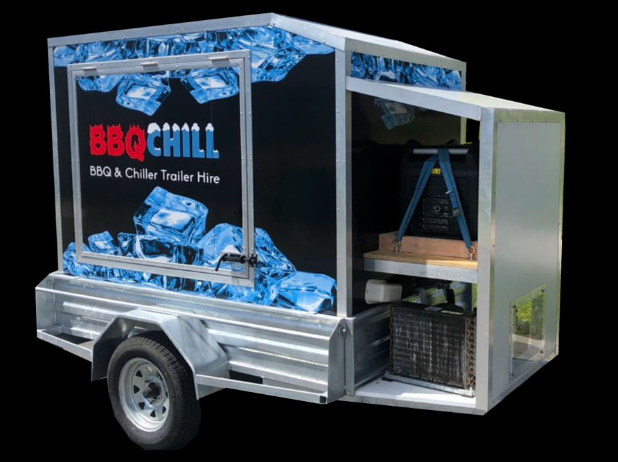 Chiller trailer to hire in Nelson